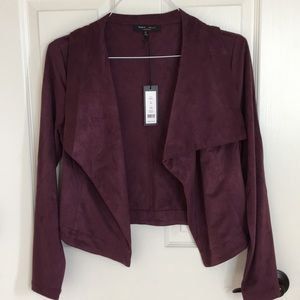 Plum Blazer